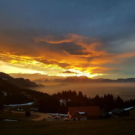 Grosszuegige Ferienwohnung Am Skigebiet Boedele Mit Rheintalblick 도른비른 외부 사진