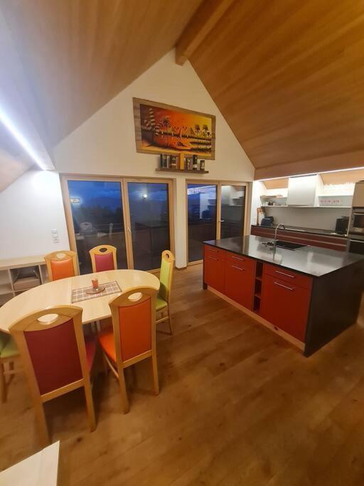 Grosszuegige Ferienwohnung Am Skigebiet Boedele Mit Rheintalblick 도른비른 외부 사진